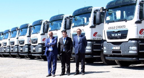 Aşkale Çimento filosunu MAN ile güçlendirdi