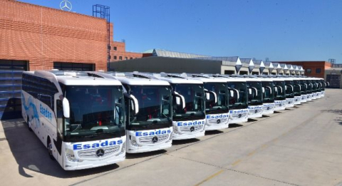Esadaş Turizm filosunu 15 adet yeni Mercedes-Benz Travego 15 ile güçlendirdi