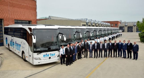 Efe Tur filosunu Mercedes-Benz Tourismo 15 RHD ile güçlendirdi