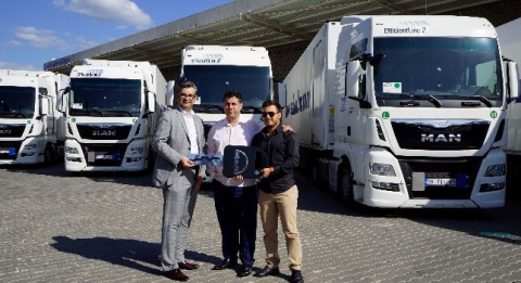 Erhanlar Uluslararası Nakliyat’a  50 Araçlık MAN Teslimatı Tamamlandı