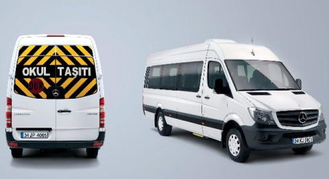 Mercedes-Benz Sprinter Okul Servisleri Özel Güvenlik Donanımları ve “Yıldız“ Konforuyla Öğrencileri Bu Okul Sezonunda da Taşımaya Devam Ediyor