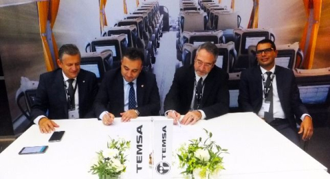 Temsa, Anadolu Ulaşım ile 100 adetlik Safir Plus anlaşması yaptı