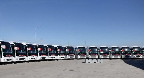 Pamukkale Turizm 100 Otobüslük Alımında Yine MAN'ı Tercih Etti