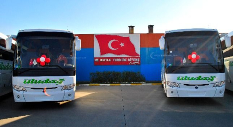 Balıkesir Uludağ Turizm’e 5 TEMSA SAFİR PLUS