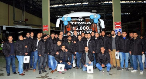 TEMSA’nın 15 bininci Prestij Mutluluğu