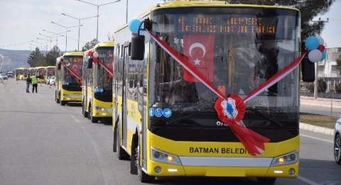 Otokar'dan Batman Belediyesi'ne  24 Adetlik Teslimat