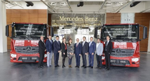 ANT Lojistik' in Tercihi Mercedes-Benz Actros