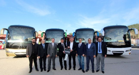 NEOPLAN Yeni Tourliner Siftahı  TOPÇAM Turizm ile Yapıldı