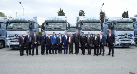 Mercedes-Benz Türk’ten Orkun Group’a 100 Adet Actros 1845 LSnRL Teslimatı