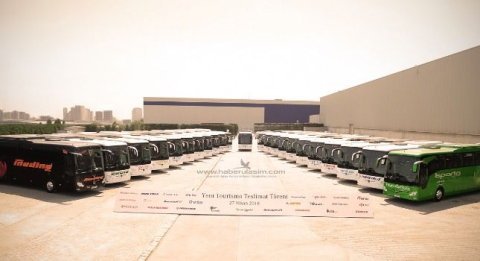 55 Adet Yeni Mercedes-Benz Tourismo Sahiplerine Kavuştu