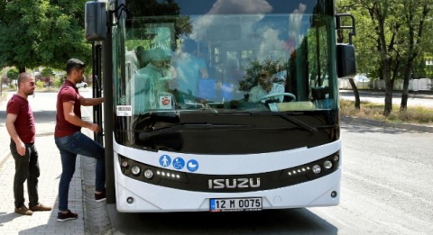 İlk Allison Şanzımanlı Isuzu Noviciti Life Otobüsleri Kullanan Bingöl Yeni Filosundan Çok Memnun