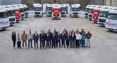 Eti Lojistik’e 20 Adet  Mercedes-Benz Actros 1842 LS Teslim Edildi