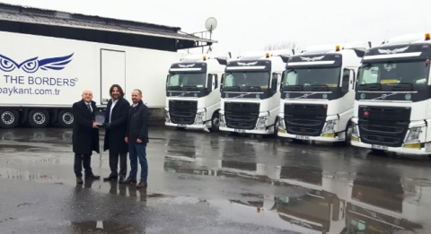 Baykant Uluslarası Nakliyat Volvo Trucks Çekicileri Tercih Etti