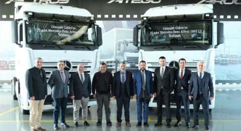 Mercedes-Benz Türk’ten 25 Adetlik Actros Teslimatı