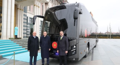 Türkiye’nin Yerli Gücü BMC  Cumhurbaşkanlığına Özel Zırhlı Otobüs Üretti