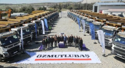 Cacimler İnşaat 25 Adet  Volvo FMX ile Filosunu Güçlendirdi