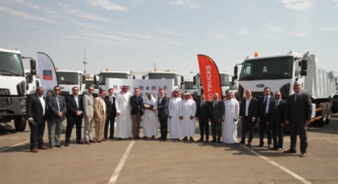 Ford Trucks Suudi Arabistan’da En Büyük Teslimatına İmza Attı