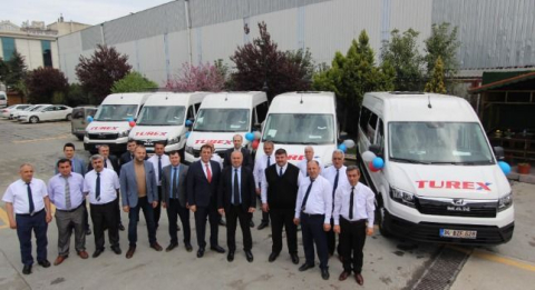 MAN TGE’de İlk Toplu Teslimat  Turex Turizm’e Gerçekleştirildi