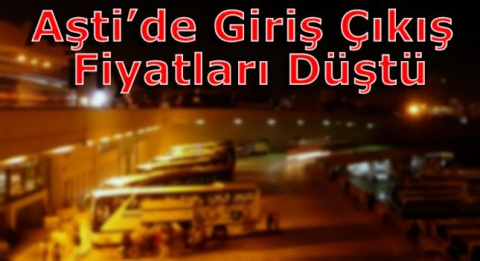 Aşti'de  Giriş Çıkış Fiyatlarında İndirim Yapıldı