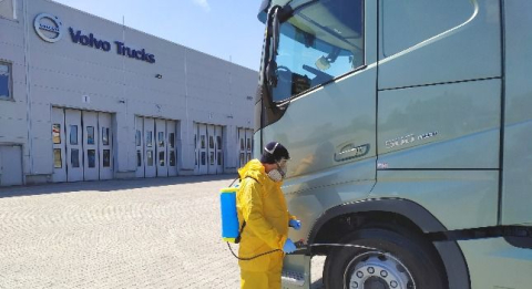 Volvo Trucks Kesintisiz Hizmet Vermeye Devam Ediyor