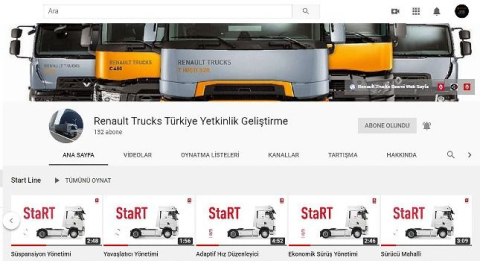 Renault Trucks Akademi, Sanal Eğitimleri ile Hedeflerin Ötesine Geçti
