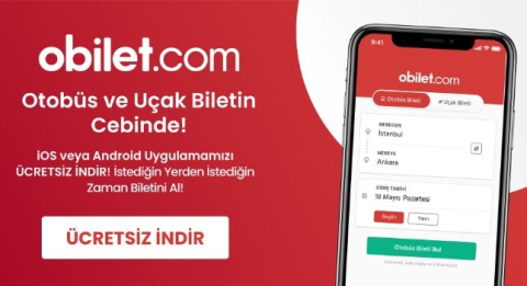 Nallıhan-Beypazarı-İstanbul Otobüs Biletleri İlk Kez İnternette ve obilet.com’da!