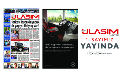 Haber Ulaşım Gazetesi 30 Temmuz 2020 1. Sayımız Yayında