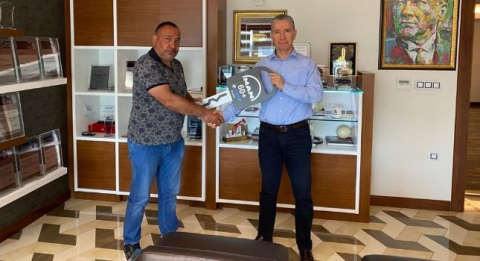 Teslimat Rekortmeni MAPAR’a Plaket