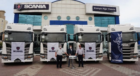 Scania’dan Seri Filo Teslimatları
