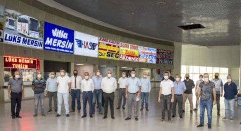 MERSİN BÜYÜKŞEHİR BELEDİYESİ OTOGAR ESNAFINA SAHİP ÇIKTI