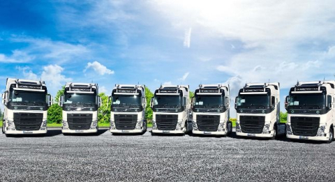 Gültur Nakliyat araç filosunu  10 adet Volvo FH500 TC ile güçlendirdi