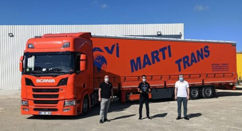 Mavi Martı Trans “Scania” Dedi