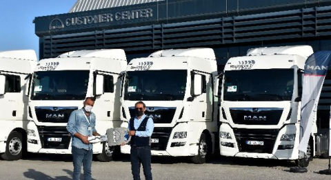 Filosunu Modernleştiren Ünal Nakliyat,  5 Adet Yeni MAN Çekici Teslim Aldı