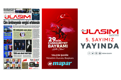 Haber Ulaşım Gazetesi 30 Ekim 2020 5. Sayımız Yayında