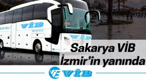 Sakarya VİB’ten Depremin Vurduğu İzmir’e Destek