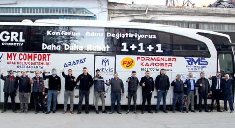 Türkiye’de Bir ‘İlk’ Olan 1+1+1 Dönüşümünü Formenler Karoser Yaptı