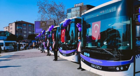 Anadolu Isuzu’nun COVID-19 Virüsüne Karşı Geliştirdiği Güvenli Otobüsleri Safranbolu Yollarında