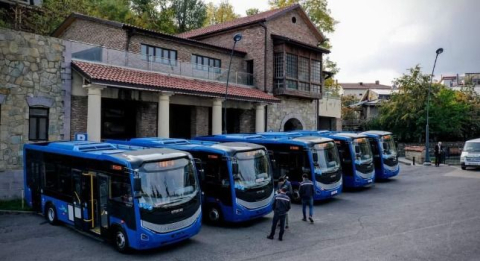 Otokar, Gürcistan’a 117 Adet Sultan LF Otobüsünü Allison Tam Otomatik Şanzıman Donanımıyla Teslim Ediyor