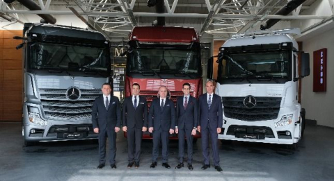 Mercedes-Benz Türk, kamyon ürün grubunda 2020’yi zirvede tamamladı