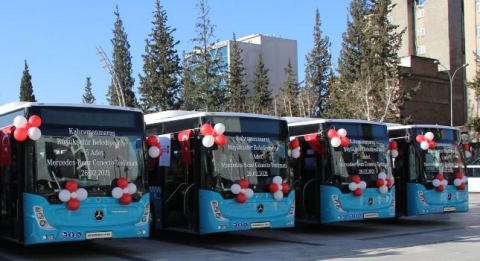 Kahramanmaraş Büyükşehir Belediyesi’ne 5 Adet Mercedes-Benz Conecto Solo Teslimatı Gerçekleştirildi