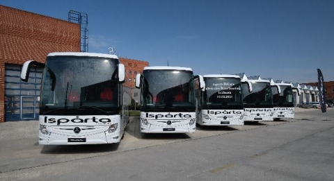 Isparta Petrol Turizm’in 25 Adet Mercedes-Benz Tourismo Siparişi, Son 6 Aracın Da Teslimatı İle Tamamlandı