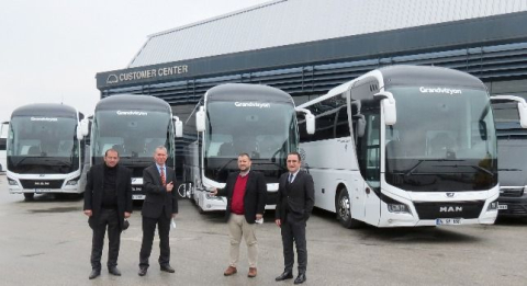 Köklü Seyahat Firması Grandvizyon,  Filosuna 4 Adet Yeni MAN Lion’s Coach Kattı