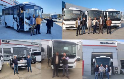 Otokar'dan İzmir Bölgesi'ne 5 farklı teslimat