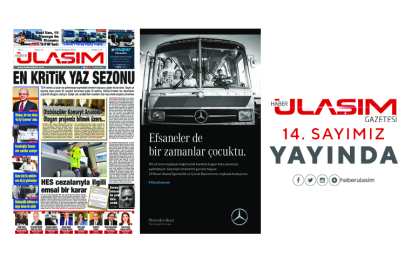 Haber Ulaşım Gazetesi 26 Nisan 2021 14. Sayımız Yayında