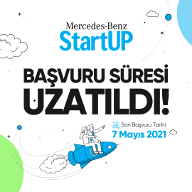 Mercedes-Benz Startup 2021 Başvuru Süresi Uzatıldı Son Başvuru Tarihi 7 Mayıs 2021