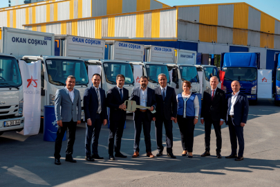 Anadolu Isuzu’dan Okan Coşkun Meşrubat’a 25 adet NPR 3D