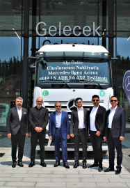 Mercedes-Benz Gelecek Otomotiv, Alp Özler Uluslararası Nakliyat’a Mercedes-Benz Actros 1848 LS ADR E6 4X2 Teslimatı Gerçekleştirdi