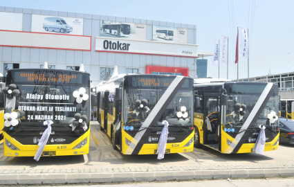 Otokar'dan Halk Otobüsçülerine 6 KENT LF Teslimatı