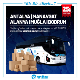 Otobüsçü Yangın Mağdurları İçin de Seferber Oldu