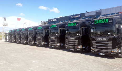 Çamsan “Scania ile Devam” Dedi